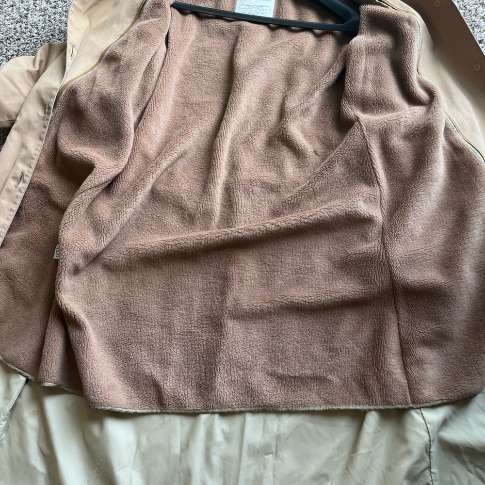 London Fog Classic Tan Maincoat Size 16M - Picture 8 of 11